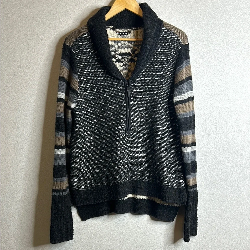 Smartwool Chup Potlach half zip wool sweater - Picture 1 of 8